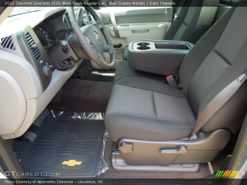 Blue Granite Metallic / Dark Titanium 2013 Chevrolet Silverado 1500 Work Truck Regular Cab