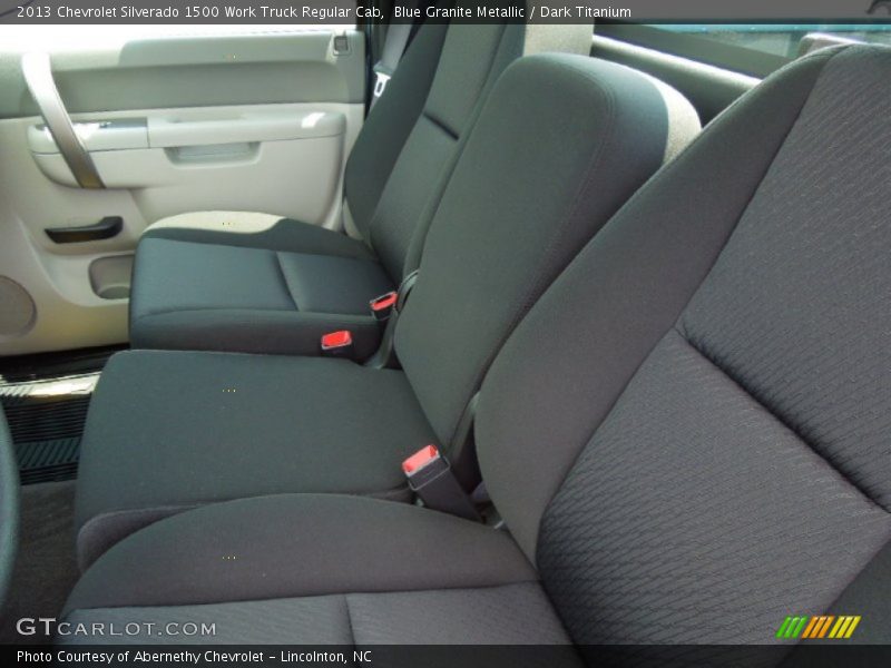 Blue Granite Metallic / Dark Titanium 2013 Chevrolet Silverado 1500 Work Truck Regular Cab