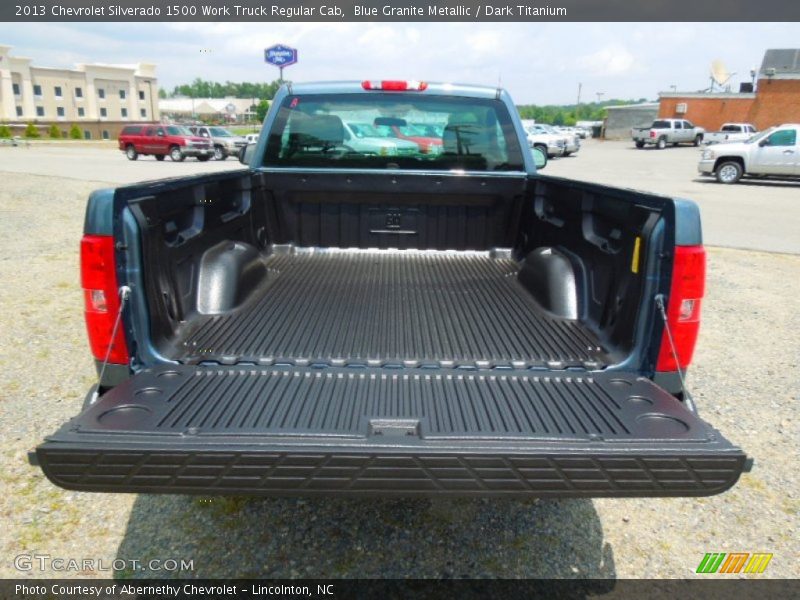 Blue Granite Metallic / Dark Titanium 2013 Chevrolet Silverado 1500 Work Truck Regular Cab
