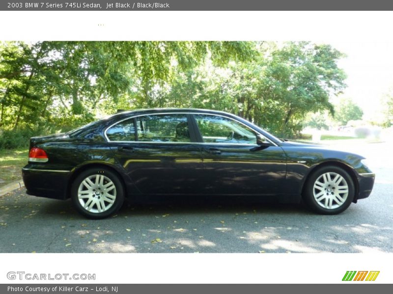 Jet Black / Black/Black 2003 BMW 7 Series 745Li Sedan