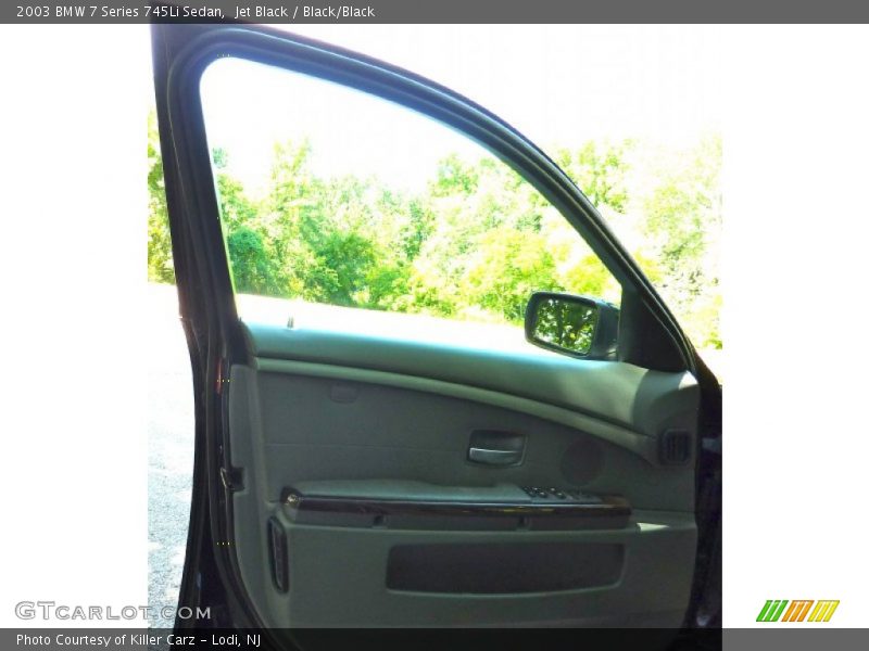 Jet Black / Black/Black 2003 BMW 7 Series 745Li Sedan