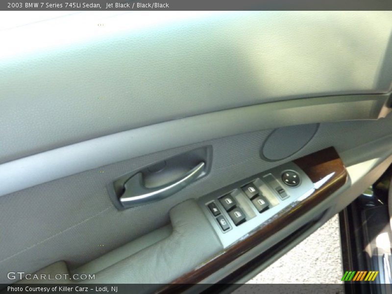 Jet Black / Black/Black 2003 BMW 7 Series 745Li Sedan