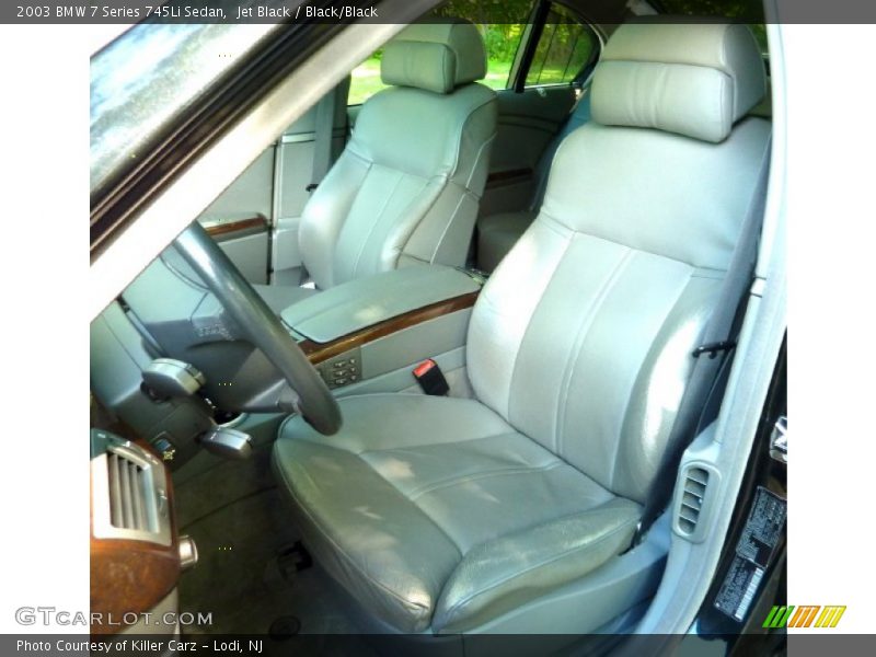 Jet Black / Black/Black 2003 BMW 7 Series 745Li Sedan