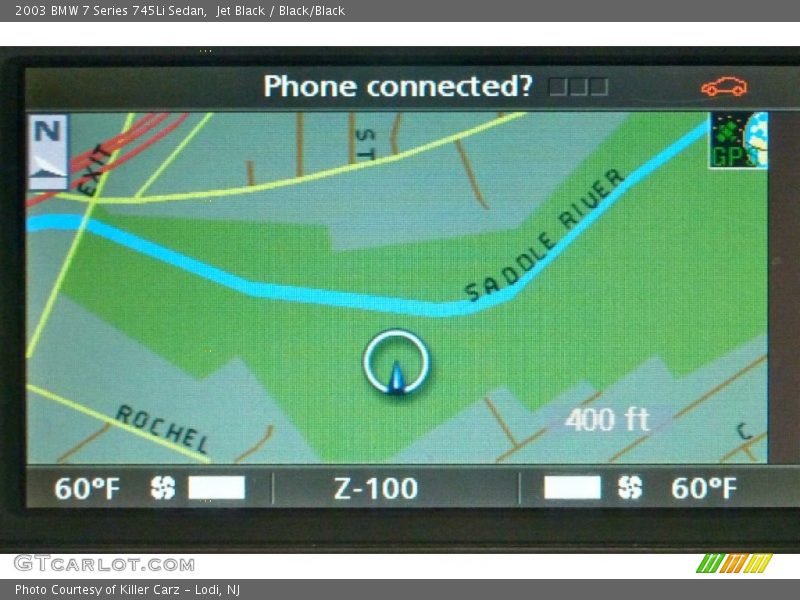 Jet Black / Black/Black 2003 BMW 7 Series 745Li Sedan