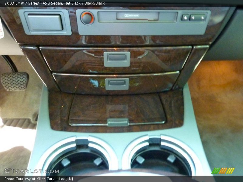 Jet Black / Black/Black 2003 BMW 7 Series 745Li Sedan
