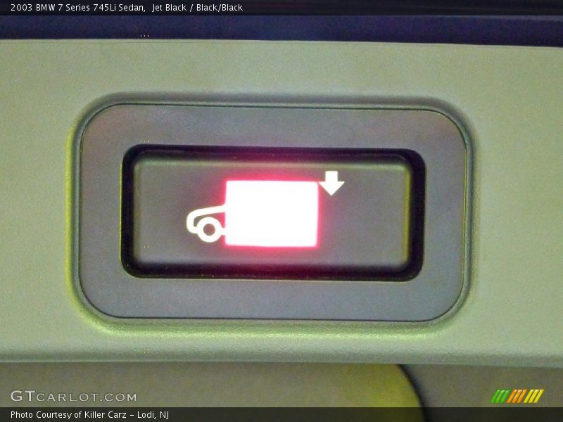 Jet Black / Black/Black 2003 BMW 7 Series 745Li Sedan