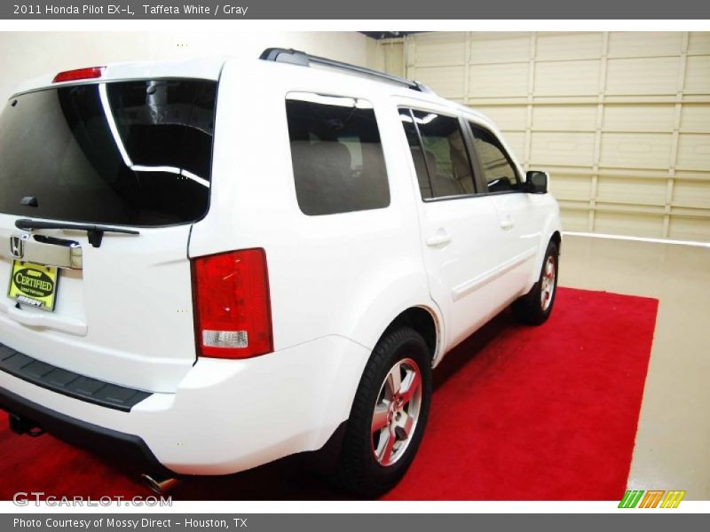 Taffeta White / Gray 2011 Honda Pilot EX-L