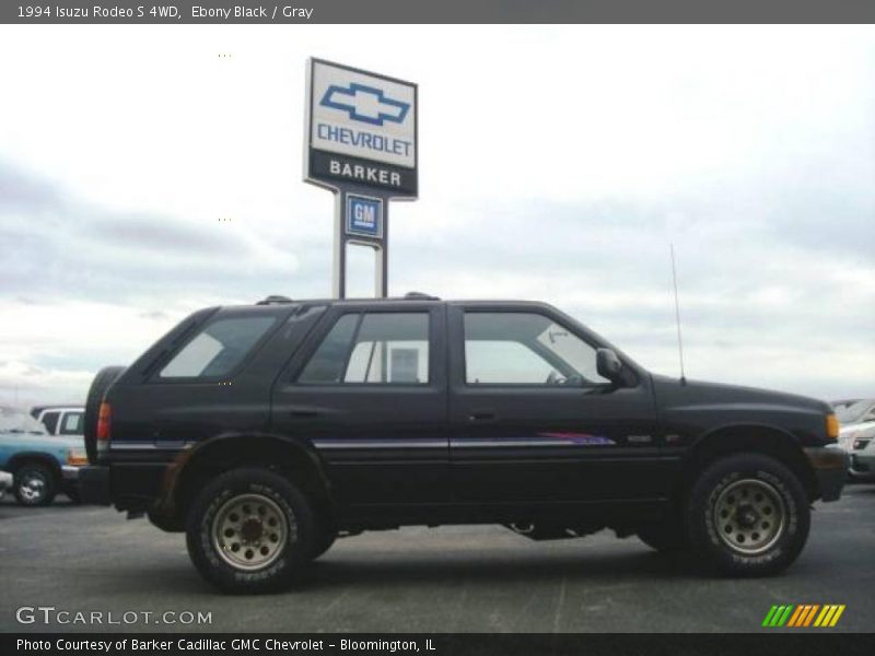 Ebony Black / Gray 1994 Isuzu Rodeo S 4WD
