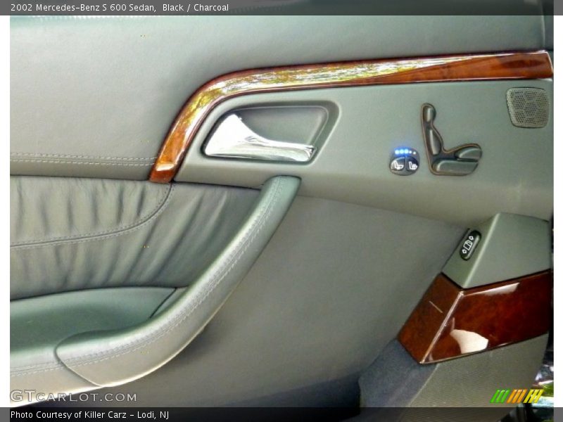 Black / Charcoal 2002 Mercedes-Benz S 600 Sedan