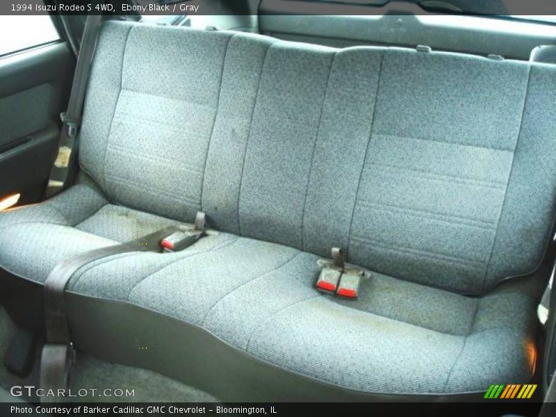 Ebony Black / Gray 1994 Isuzu Rodeo S 4WD