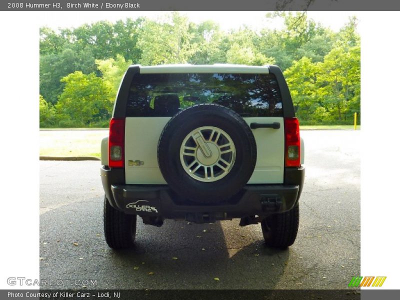 Birch White / Ebony Black 2008 Hummer H3