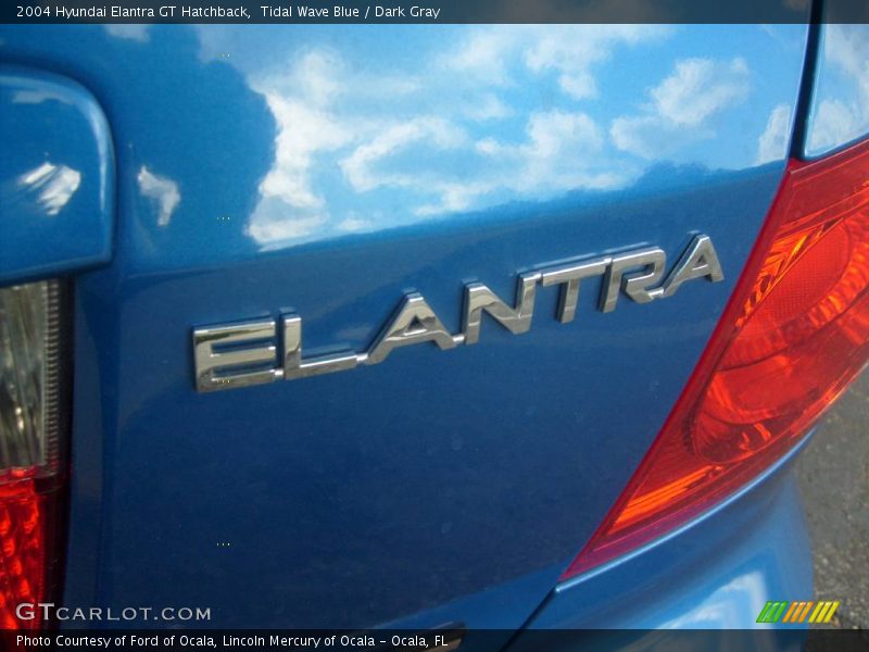 Tidal Wave Blue / Dark Gray 2004 Hyundai Elantra GT Hatchback