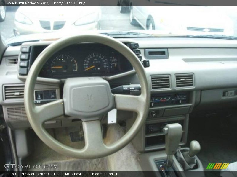 Ebony Black / Gray 1994 Isuzu Rodeo S 4WD