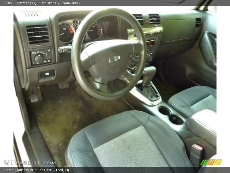 Birch White / Ebony Black 2008 Hummer H3