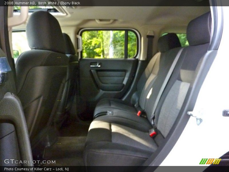 Birch White / Ebony Black 2008 Hummer H3