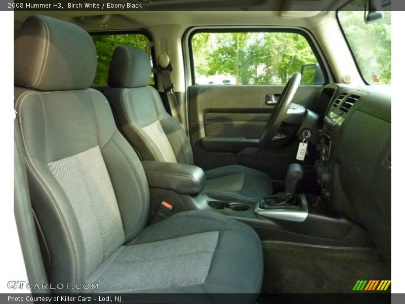 Birch White / Ebony Black 2008 Hummer H3