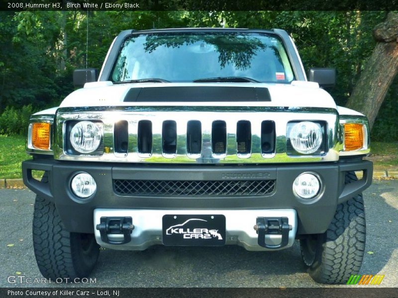 Birch White / Ebony Black 2008 Hummer H3
