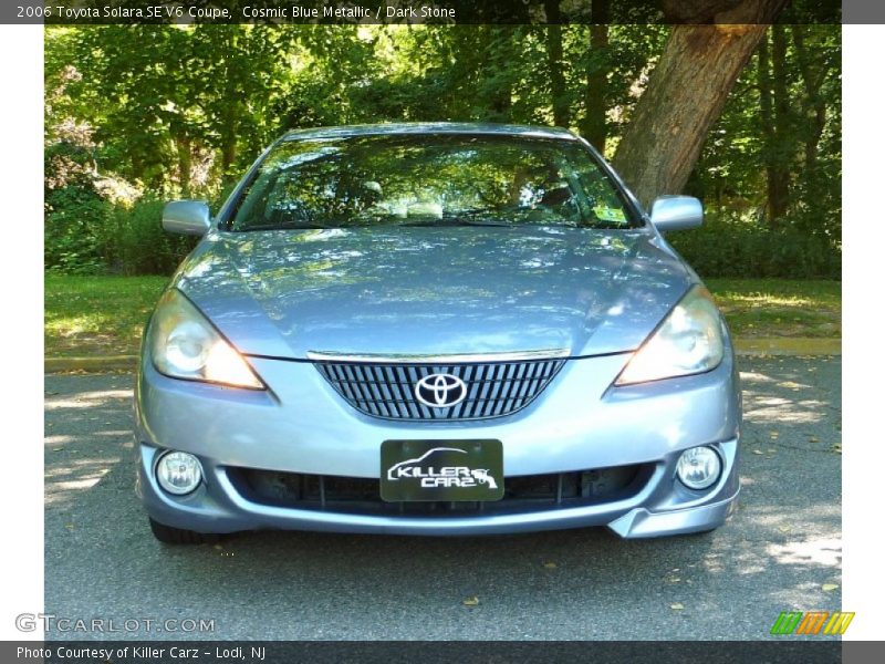 Cosmic Blue Metallic / Dark Stone 2006 Toyota Solara SE V6 Coupe