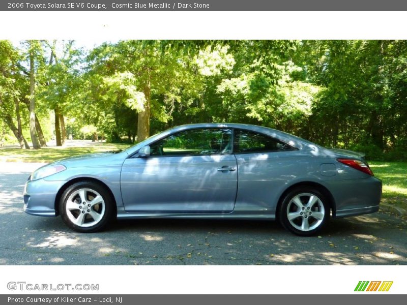 Cosmic Blue Metallic / Dark Stone 2006 Toyota Solara SE V6 Coupe