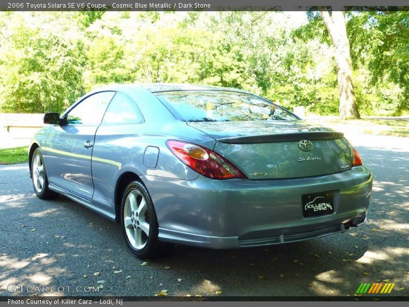 Cosmic Blue Metallic / Dark Stone 2006 Toyota Solara SE V6 Coupe