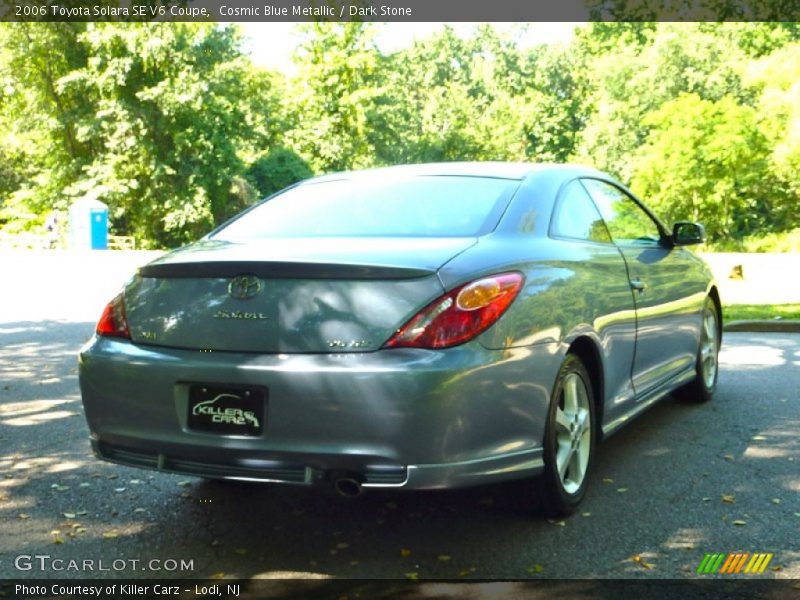 Cosmic Blue Metallic / Dark Stone 2006 Toyota Solara SE V6 Coupe
