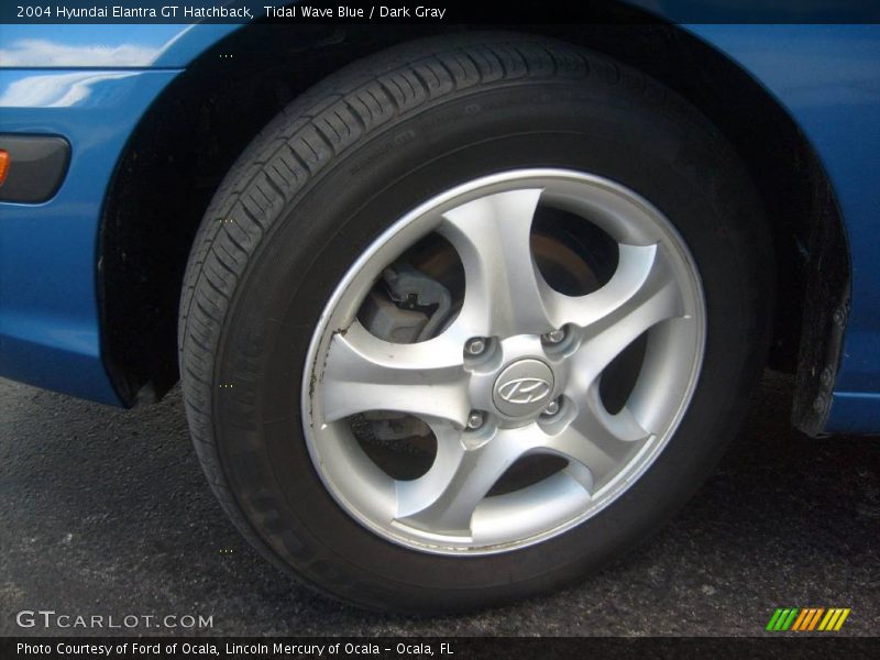 Tidal Wave Blue / Dark Gray 2004 Hyundai Elantra GT Hatchback