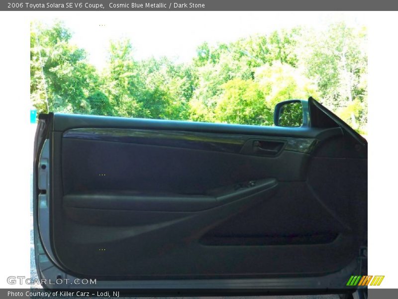 Cosmic Blue Metallic / Dark Stone 2006 Toyota Solara SE V6 Coupe