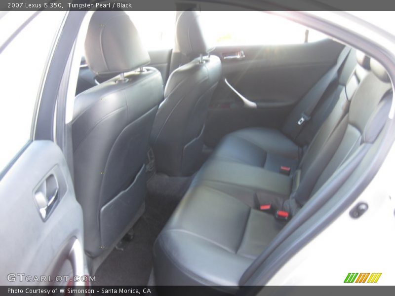 Tungsten Pearl / Black 2007 Lexus IS 350