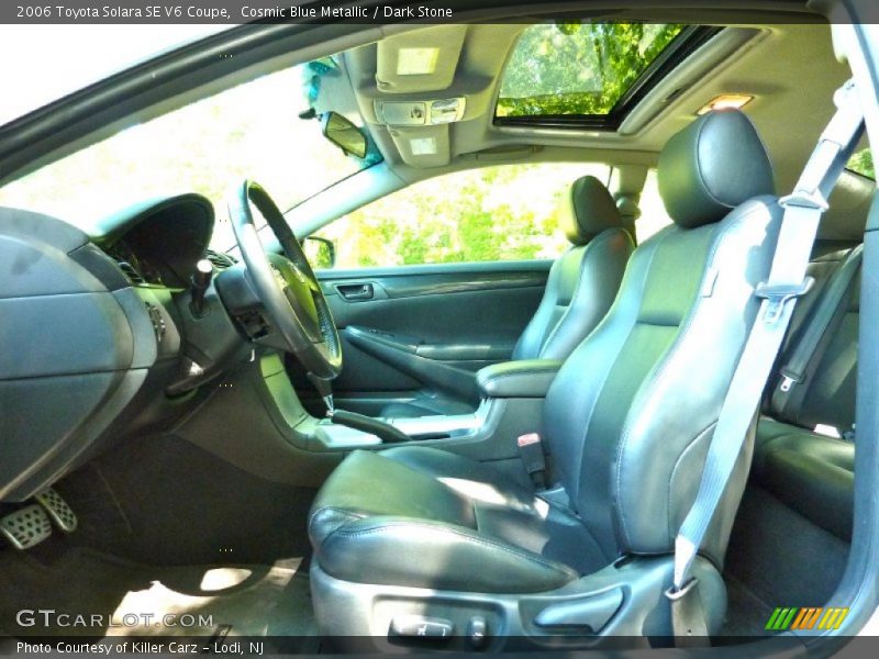 Front Seat of 2006 Solara SE V6 Coupe