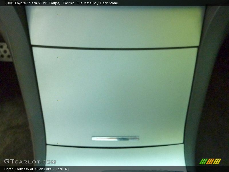 Cosmic Blue Metallic / Dark Stone 2006 Toyota Solara SE V6 Coupe