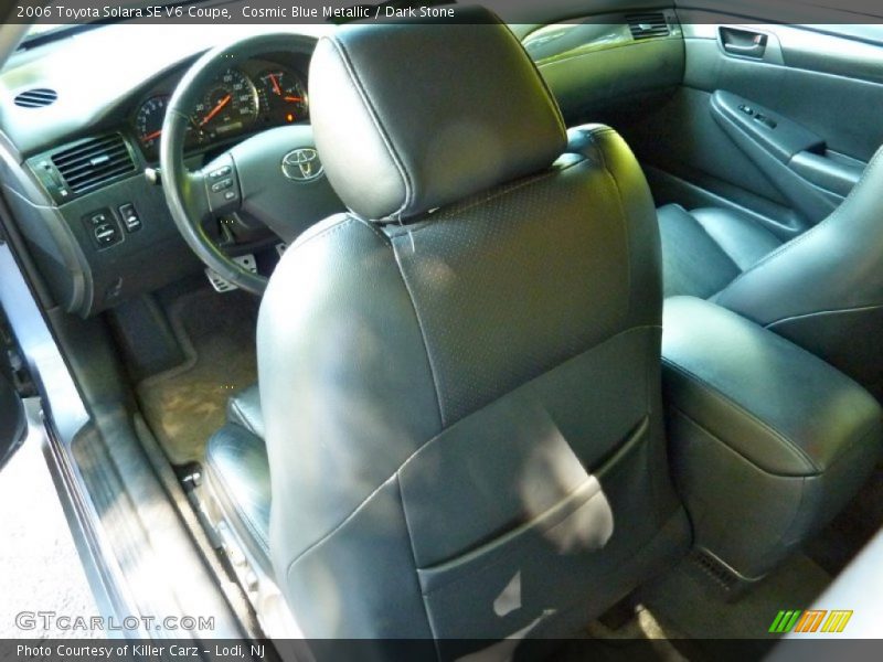 Cosmic Blue Metallic / Dark Stone 2006 Toyota Solara SE V6 Coupe