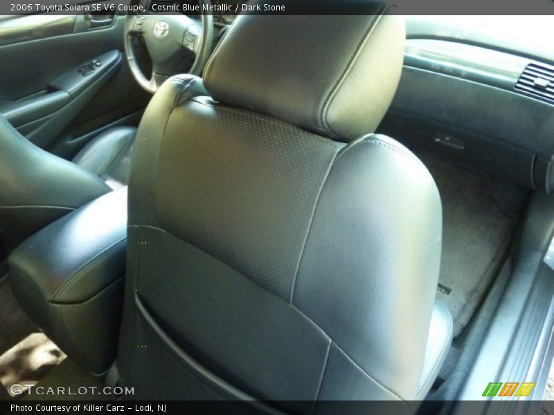 Cosmic Blue Metallic / Dark Stone 2006 Toyota Solara SE V6 Coupe
