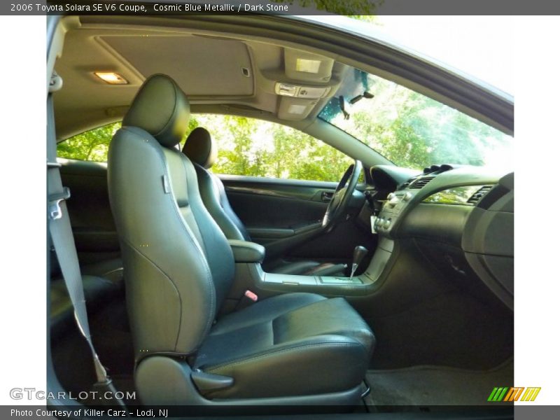 Cosmic Blue Metallic / Dark Stone 2006 Toyota Solara SE V6 Coupe