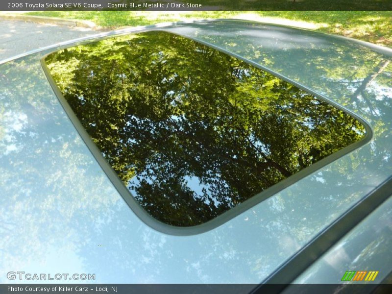 Cosmic Blue Metallic / Dark Stone 2006 Toyota Solara SE V6 Coupe