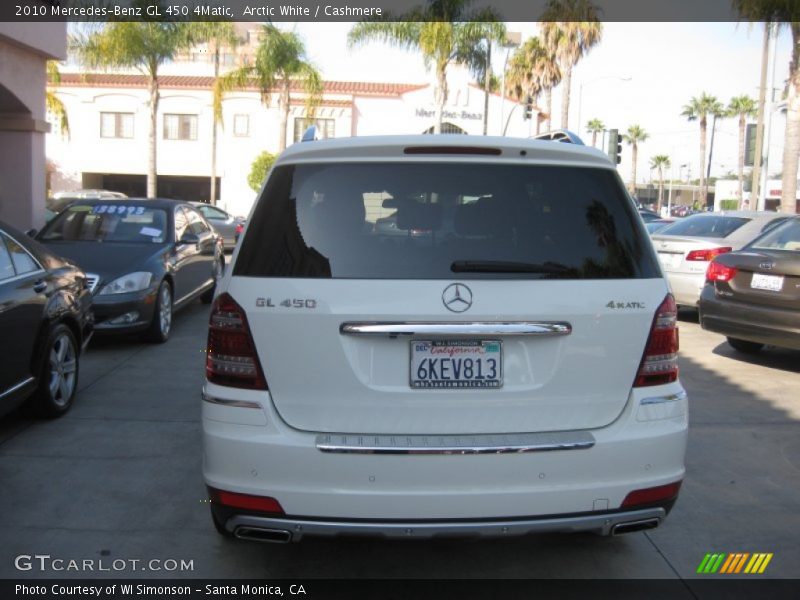 Arctic White / Cashmere 2010 Mercedes-Benz GL 450 4Matic