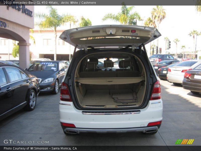 Arctic White / Cashmere 2010 Mercedes-Benz GL 450 4Matic