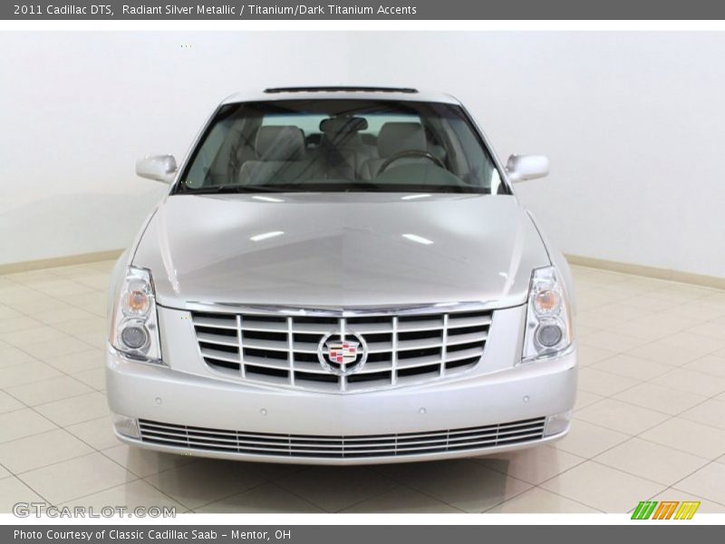 Radiant Silver Metallic / Titanium/Dark Titanium Accents 2011 Cadillac DTS