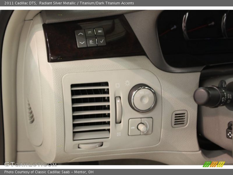 Radiant Silver Metallic / Titanium/Dark Titanium Accents 2011 Cadillac DTS