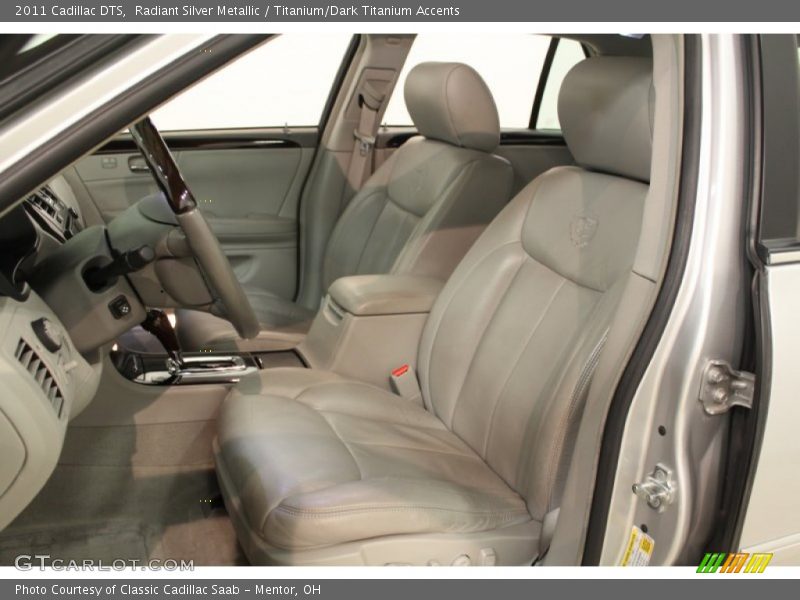 Radiant Silver Metallic / Titanium/Dark Titanium Accents 2011 Cadillac DTS