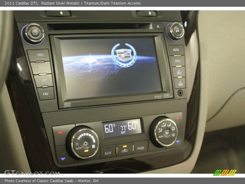 Radiant Silver Metallic / Titanium/Dark Titanium Accents 2011 Cadillac DTS
