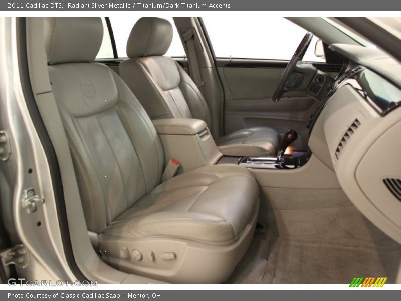 Radiant Silver Metallic / Titanium/Dark Titanium Accents 2011 Cadillac DTS