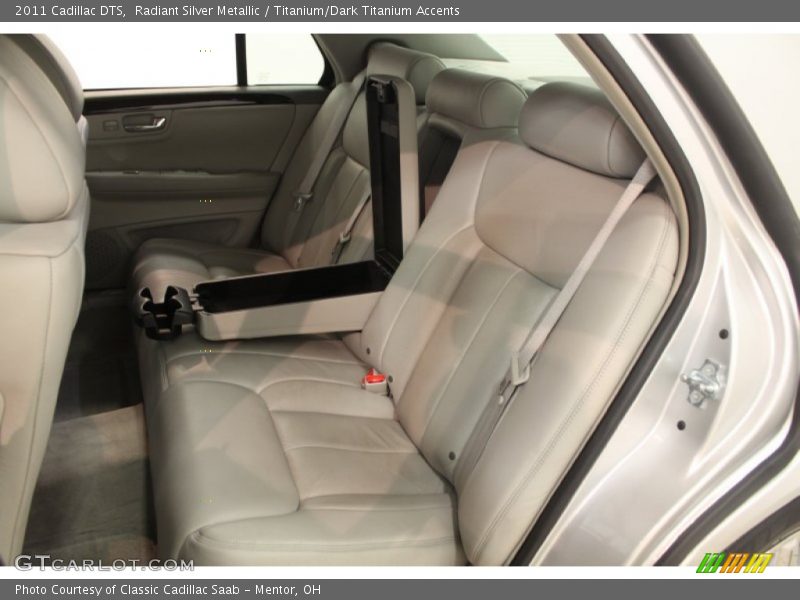 Radiant Silver Metallic / Titanium/Dark Titanium Accents 2011 Cadillac DTS