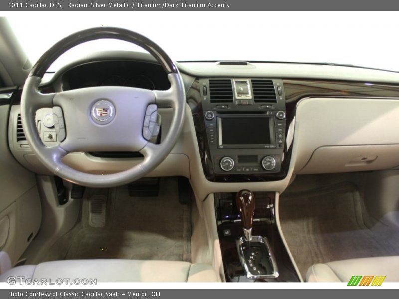 Radiant Silver Metallic / Titanium/Dark Titanium Accents 2011 Cadillac DTS