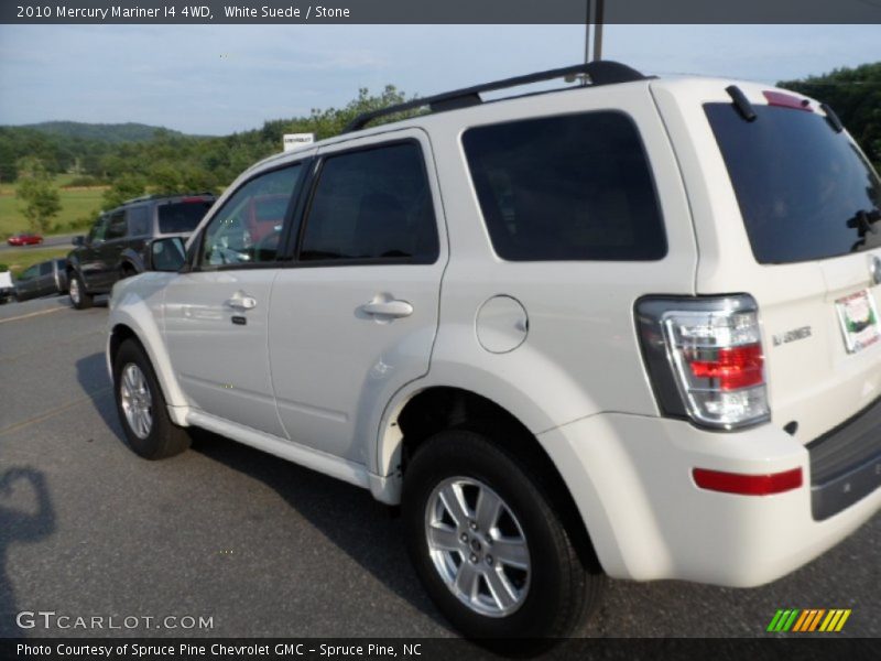White Suede / Stone 2010 Mercury Mariner I4 4WD