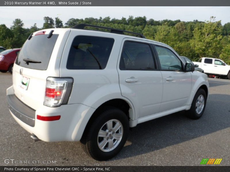 White Suede / Stone 2010 Mercury Mariner I4 4WD