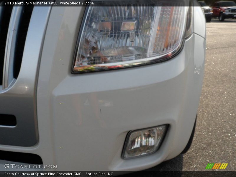 White Suede / Stone 2010 Mercury Mariner I4 4WD