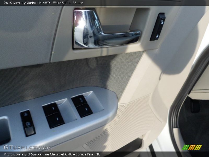 White Suede / Stone 2010 Mercury Mariner I4 4WD