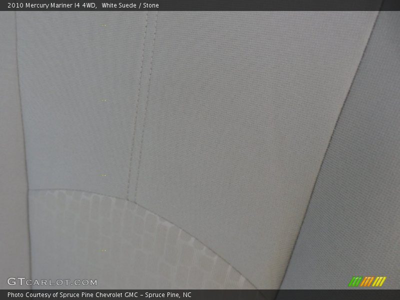 White Suede / Stone 2010 Mercury Mariner I4 4WD