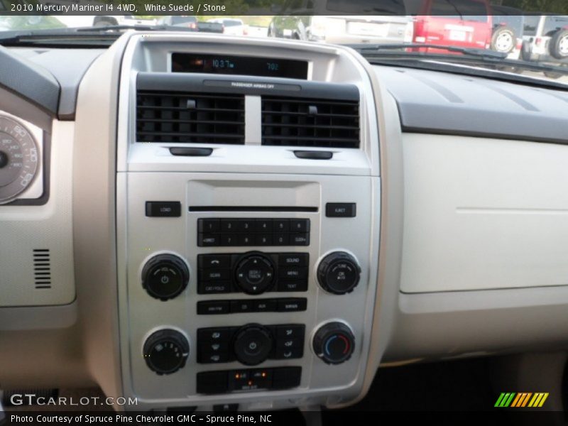 White Suede / Stone 2010 Mercury Mariner I4 4WD