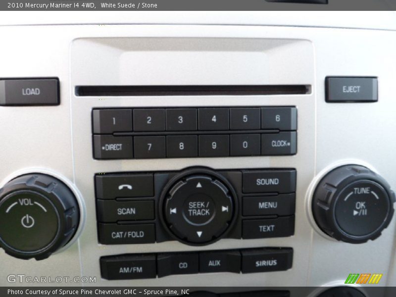 White Suede / Stone 2010 Mercury Mariner I4 4WD
